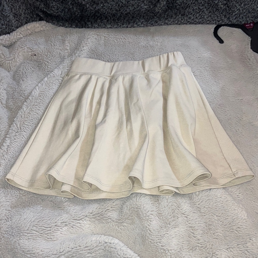 🎉4 for $20 The Children’s Place Girls French Terry Skort - Tan, Small (5/6)